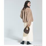 やわらかな質感で上品見え。モールニットスカート | coca | 詳細画像12