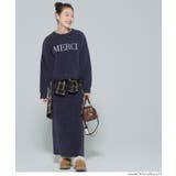 やわらかな質感で上品見え。モールニットスカート | coca | 詳細画像15