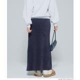 やわらかな質感で上品見え。モールニットスカート | coca | 詳細画像17