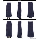 やわらかな質感で上品見え。モールニットスカート | coca | 詳細画像18