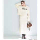 やわらかな質感で上品見え。モールニットスカート | coca | 詳細画像8