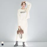 やわらかな質感で上品見え。モールニットスカート | coca | 詳細画像1