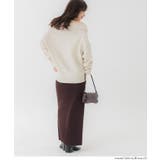 ハイウエストニットスカート | coca | 詳細画像10 