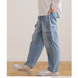 デニムカーゴパンツ | coca | 詳細画像3 