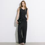 【WEB限定SALE】シボウェーブワイドパンツ | coca | 詳細画像1 