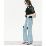 麻タッチメッシュニットポロ レディース | coca | 詳細画像11 