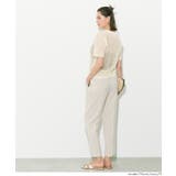 麻タッチメッシュニットポロ レディース | coca | 詳細画像9 