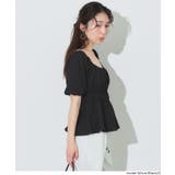【吸水速乾】クロスシャーリングパフスリーブトップス | coca | 詳細画像13 
