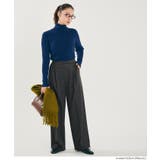 【DAILY WARM】カットジャカード裏起毛ワイドパンツ | coca | 詳細画像13