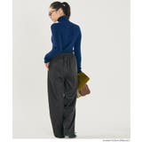 【DAILY WARM】カットジャカード裏起毛ワイドパンツ | coca | 詳細画像14