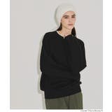 スウェットライクニットレイヤード風ニットプルオーバー ウォッシャブル | coca | 詳細画像15 