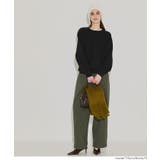 スウェットライクニットレイヤード風ニットプルオーバー ウォッシャブル | coca | 詳細画像18 