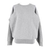 スウェットライクニットレイヤード風ニットプルオーバー ウォッシャブル | coca | 詳細画像2 