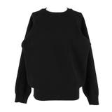 スウェットライクニットレイヤード風ニットプルオーバー ウォッシャブル | coca | 詳細画像3 