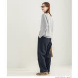 スウェットライクニットレイヤード風ニットプルオーバー ウォッシャブル | coca | 詳細画像10 