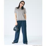 きちんと感と抜け感を両立する、ポロニットトップス | coca | 詳細画像9 