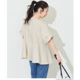 一枚で品よく決まる、ボリューム袖ペプラムブラウス | coca | 詳細画像13 