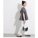 一枚で品よく決まる、ボリューム袖ペプラムブラウス | coca | 詳細画像8 