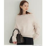 縮絨ニットワンショルダートップス | coca | 詳細画像13 