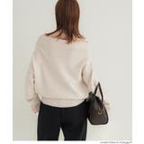 縮絨ニットワンショルダートップス | coca | 詳細画像14 