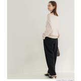 縮絨ニットワンショルダートップス | coca | 詳細画像15 