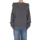 縮絨ニットワンショルダートップス | coca | 詳細画像4 