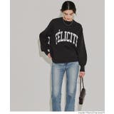 スウェットライクニット プリントトップス | coca | 詳細画像17 