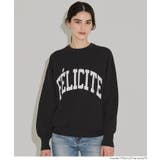 スウェットライクニット プリントトップス | coca | 詳細画像18 