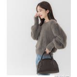 袖パールシャギーニットトップス | coca | 詳細画像16 