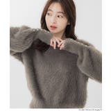 袖パールシャギーニットトップス | coca | 詳細画像19 