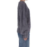 袖パールシャギーニットトップス | coca | 詳細画像5 