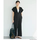 シボシャーリングVネックオールインワン | coca | 詳細画像16 