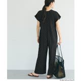 シボシャーリングVネックオールインワン | coca | 詳細画像19 