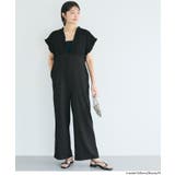 シボシャーリングVネックオールインワン | coca | 詳細画像6 