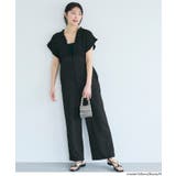 シボシャーリングVネックオールインワン | coca | 詳細画像10 