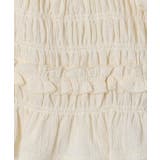 シャーリングカットブラウス | coca | 詳細画像12 