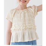 シャーリングカットブラウス | coca | 詳細画像7 