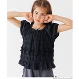 シャーリングカットブラウス | coca | 詳細画像8 