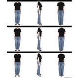 胸元のフリルが大人可愛い、半袖フリルニットトップス | coca | 詳細画像15