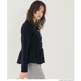 金ボタンフレアニットトップス | coca | 詳細画像14 