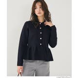 金ボタンフレアニットトップス | coca | 詳細画像18 