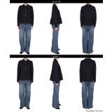 金ボタンフレアニットトップス | coca | 詳細画像19 