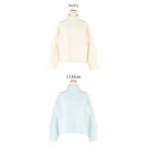 ボリュームスリーブボトルネックニットトップス | coca | 詳細画像22 