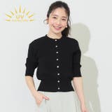 UVカット半袖カーディガン | coca | 詳細画像1 