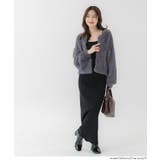 クルーネックシャギーニットカーディガン | coca | 詳細画像14 