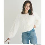 クルーネックシャギーニットカーディガン | coca | 詳細画像15 