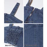 デニムジップビスチェ キッズ | coca | 詳細画像14 