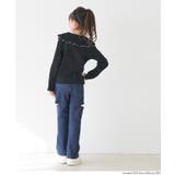 デニムカットアウトパンツ キッズ | coca | 詳細画像4 