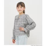 ［Black］ | チェックブラウス | coca