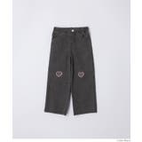 デニムハート刺繍パンツ | coca | 詳細画像3 
